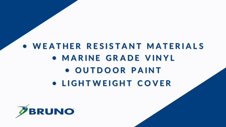 Bruno Elite curved outdoor stair lift