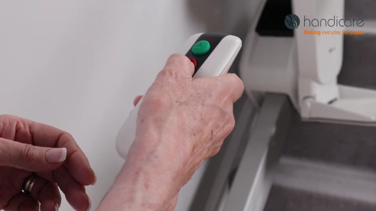 Handicare 1100 straight stair lift